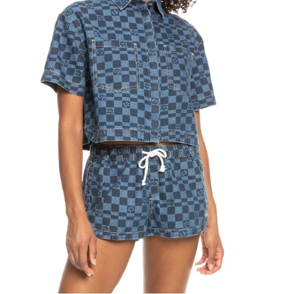 NWT Roxy New Impossible Denim Shorts - Picture 9 of 13